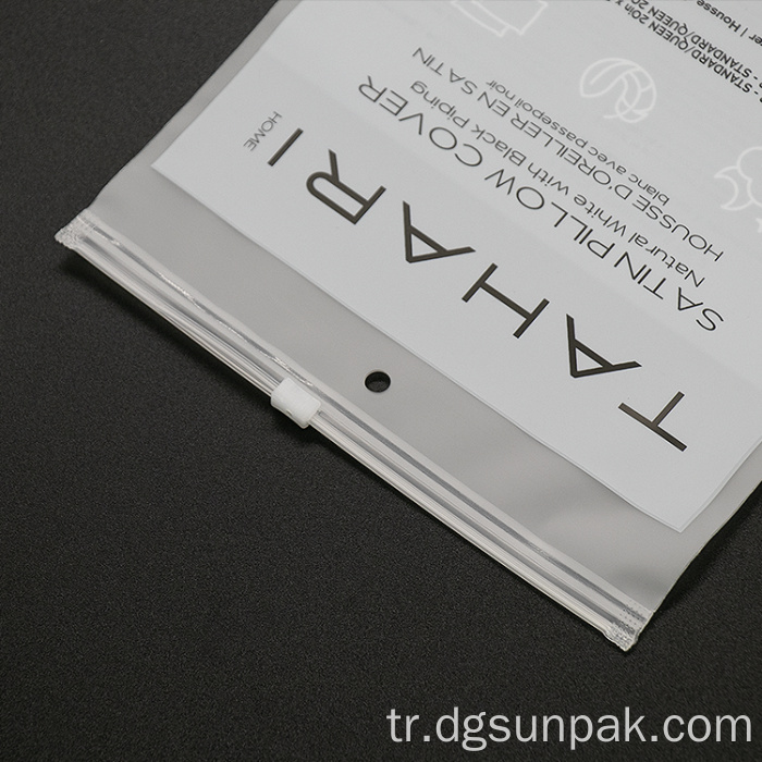 geri dönüştürülmüş ambalaj poşetleri, giysiler için özel şeffaflar